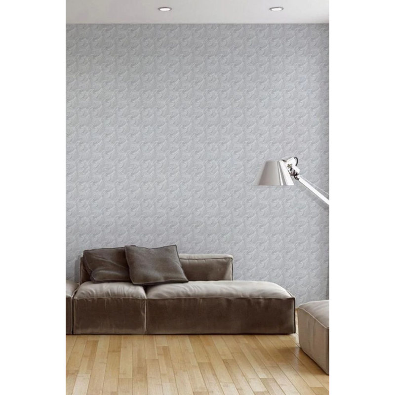 Mitchell Black Wallpaper Roll Perigold